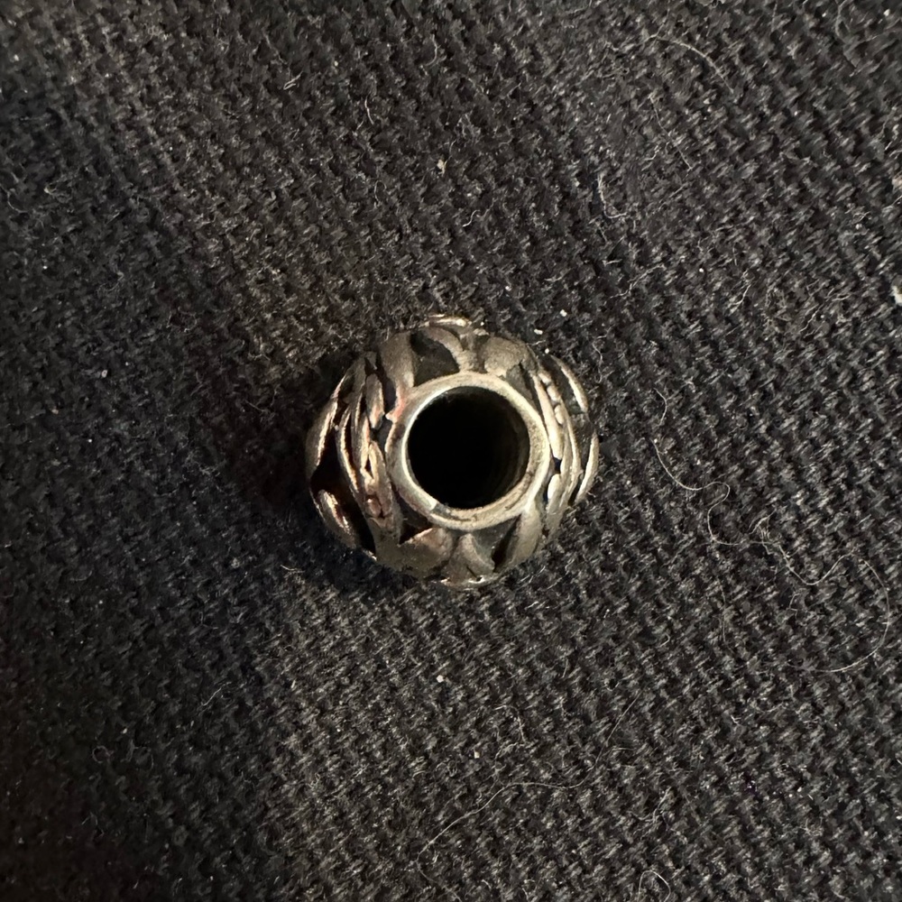 Pandora Silver 21 twenty one Decorative Charm , 925 silver , twist or slide on - Picture 2 of 3